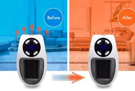 🔥 PureAero Smart Ceramic Heater – Compacte & Energiezuinige Elektrische Verwarming