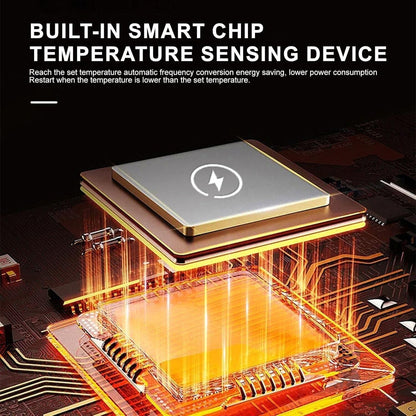 🔥 PureAero LegHeater™ – Elektrische Voet- en Beenwarmer voor Onder het Bureau