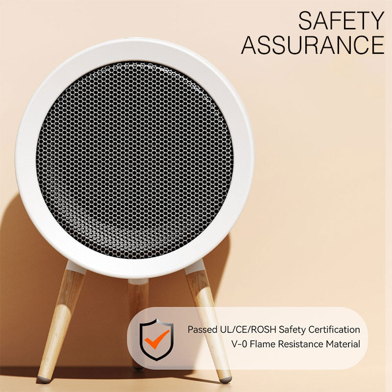 🔥 PureAero Ultra Stille Elektrische Ruimteverwarmer – Compact, Veilig & Energiezuinig