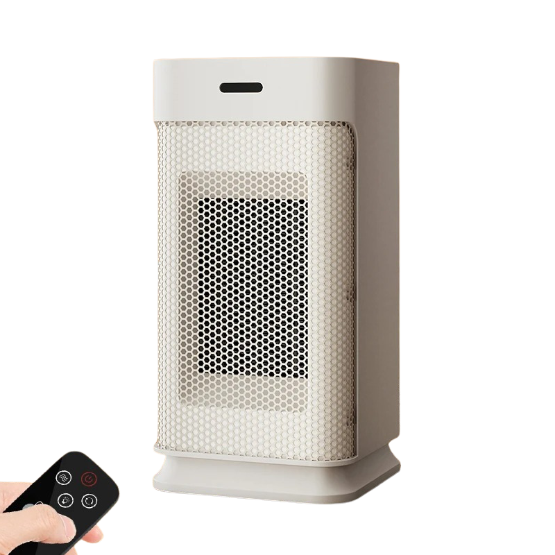 🔥 PureAero HeatFlow™ – Slimme Keramische Verwarming met Afstandsbediening & Nachtlicht (1200W)